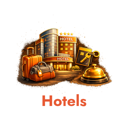 Hotels Icon.
