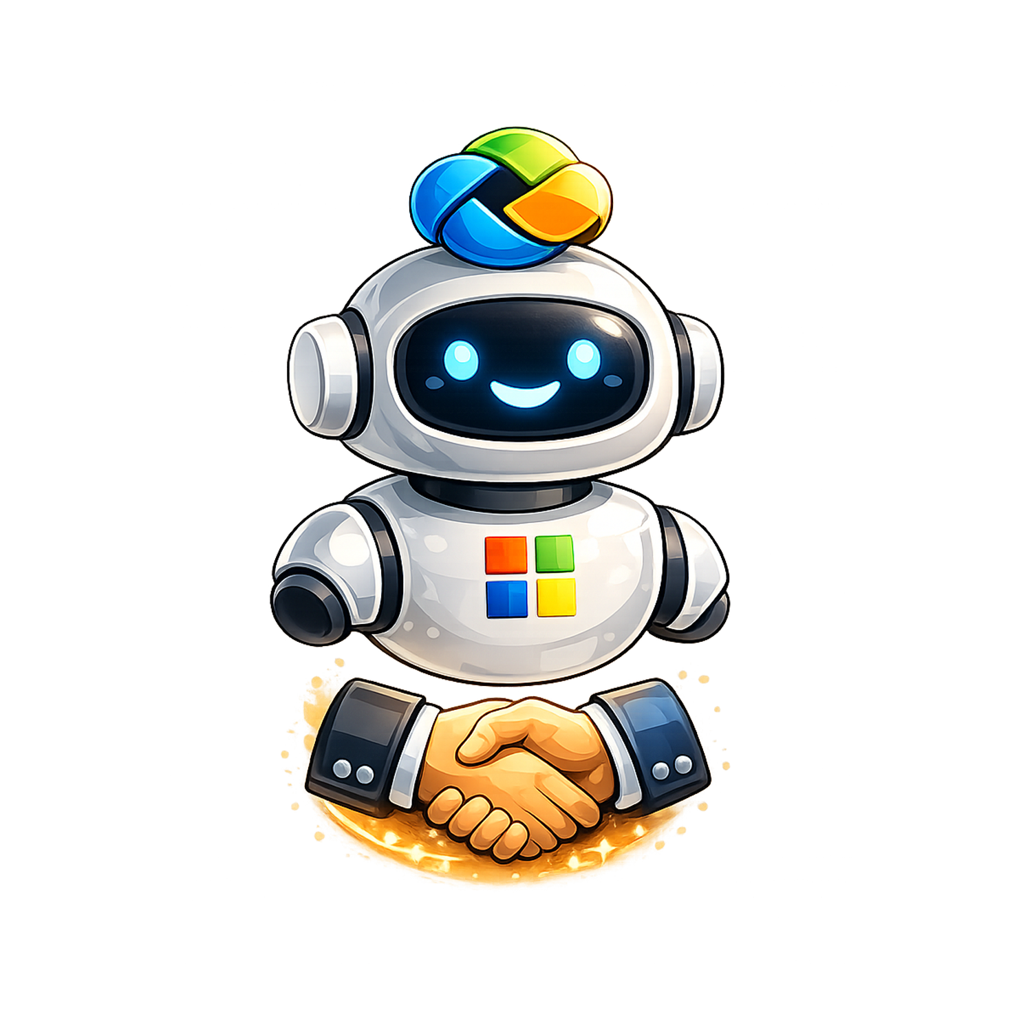 Ikona Microsoft Copilot Robot.